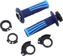 ODI Emig Pro V2 Lock-On Grips - Navy/Light Blue H36EPDU