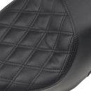 SADDLEMEN Profiler Seat - Front Lattice/Rear Smooth - Black - XL '04-'20 807-11-149