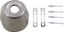 FMF End Cap - Titanium for Powercore 2:1 Silencer - Part Number 020522