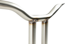 LA CHOPPERS Kage Fighter Welded Straight-Riser Handlebar - One Piece - 14" - Stainless Steel LA-7337-14SS