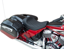 DRAG SPECIALTIES SEATS Solo Seat - Double Diamond - Black Stitching - Indian '14-22 0810-2267