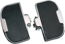 DRAG SPECIALTIES Passenger Floorboards - Black/Chrome - GL1000/1100 057005-BX-LB2