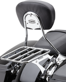 COBRA Detachable Backrest for Harley-Davidson with Chrome Finish (Part
