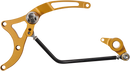 PERFORMANCE MACHINE (PM) Mid Control for Softail - Gold, Part