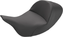 SADDLEMEN Solo Seat - Low - Smooth - FL '08-'24 808-07B-0040L
