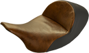 SADDLEMEN Seat - Lariat Solo - Low - Distressed Brown - FL '08-'24 808-07B-0041L