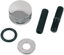 DRAG SPECIALTIES Seat Mounting Knob - Chrome - Knurled 902132 SC-1
