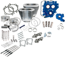S&S CYCLE 110" Power Package Performance Kit - Chain Drive - Silver 330-0666