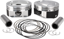 S&S CYCLE High Compression Piston Kit - +0.010" - 110" Twin Cam CVO Motor 920-0115