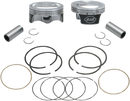 S&S CYCLE Piston Kit - For 103" Hot Set Up Kit® - 3.875" - +0.005" 106-0433