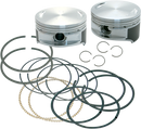 S&S CYCLE Piston Kit -106" Stroker - 3.875" Standard - 95"-103" Motors 92-1210