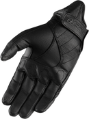 ICON Women's Pursuit Classic™ Gloves - Black - Large 3302-0796