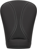 SADDLEMEN Dominator Pillion Pad - Extended Reach - Black w/ Gray Stitching - FL '08-'25 808-07B-0162EXT
