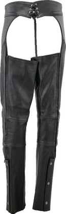 Kuryakyn River Road Sierra Leather Chaps for Women - Small