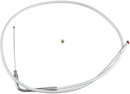 BARNETT Platinum Series Throttle Cable - +6" - Dyna/Softail/FXR 106-30-30015-06