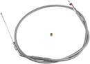 BARNETT Stainless Steel Throttle Cable - '07-'22 Sportster 102-30-30041