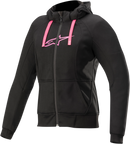 ALPINESTARS Women's Sport Jacket/Hoodie - Black/Pink - 2XL 4210920-1039-2X