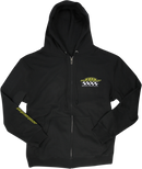 PRO CIRCUIT Racer Zip Hoodie - Black - Large 6511920-030