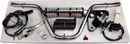 BBR H Bar/Triple Clamp Kit Black for Honda CRF50F - Increased Handlebar Height with Complete Controls