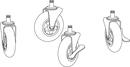 ICON Display Caster Kit 1086360