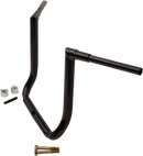 LA CHOPPERS 1-1/2" Grande Twin Peaks Touring Handlebar - 16" - Black LA-7364-16B
