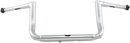 LA CHOPPERS 1-1/2" Grande Twin Peaks Touring Handlebar - 10" - Chrome LA-7365-10
