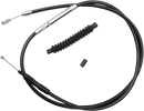 LA CHOPPERS Black Vinyl Clutch Cable - Mini Ape Hanger Handlebars - '96-'07 Touring LA-8005C08B