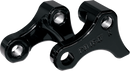 LA CHOPPERS Lowering Kit - Rear - Lowers 1" - Black Powder Coated - '06-'17 Dyna LA-7590-02B