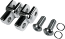 LA CHOPPERS Foot Peg Relocator - Chrome LA-7202-00