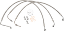 LA CHOPPERS Brake Lines - Mini Ape Hanger Handlebars - Stainless Steel LA-8005B08