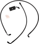 LA CHOPPERS Brake Lines - 18" - 20" Ape Hanger Handlebars - Midnight LA-8152B19M