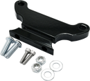 LA CHOPPERS T-Bar Gauge Mount - Gloss Black - 1" Diameter LA-7390-00B