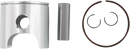 WISECO Piston Kit - 77.00 mm - 593 Engine Type - Ski-Doo 2411M07700
