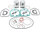 WISECO Piston Kit with Gaskets - 76.00 mm - 593 Engine Type - Ski-Doo SK1292