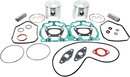 WISECO Piston Kit with Gaskets - 77.00 mm - 593 Engine Type - Ski-Doo SK1304