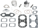 WISECO Piston Kit - Kawasaki - 650 cc Twin Cylinder - +0.50 mm WK1017