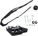 T.M. DESIGNWORKS Honda Dirt Cross Chain Guide and Slider Kit DCK-OR4-BK