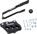 T.M. Designworks Chain Guide and Slider Kit for Suzuki - Black SCP-OR3-BK