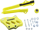 T.M. Designworks Chain Guide and Slider Kit for Suzuki - Yellow SCP-OR3-YL