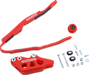 T.M. DESIGNWORKS Chain Guide and Slider Kit for Honda - Red (HCP-H04-RD)