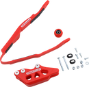 T.M. Designworks Honda Chain Guide and Slider Kit - Red HCP-H05-RD