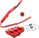T.M. DESIGNWORKS Honda Dirt Cross Chain Slider Kit - Red (HCP-H07-RD)