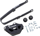 T.M. Designworks Chain Guide and Slider Kit for Kawasaki KX - Black KCP-KXK-BK