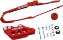 T.M. DESIGNWORKS Honda DCK-OR10-RD Chain Guide and Slider Kit in Red
