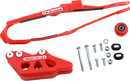 T.M. Designworks Chain Guide and Slider Kit for Honda - Red DCK-OR12-RD