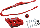 T.M. DESIGNWORKS Dirt Cross Chain Guide and Slider Kit for Honda - Red DCK-OR13-RD