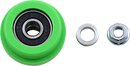 T.M. DESIGNWORKS Kawasaki Green Powerlip Chain Roller PLR-220-GR