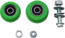 T.M. DESIGNWORKS Chain Roller for Kawasaki ZDK-KX5-GR - Green