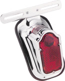 Bikers Choice 40-54 Big Twin and Custom Chrome Tombstone Taillight - 12V OEM Replacement for Harley-Davidson 68003-47T