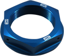 Works Connection Honda 24-300 Steering Stem Nut - Blue - CNC Machined Aluminum